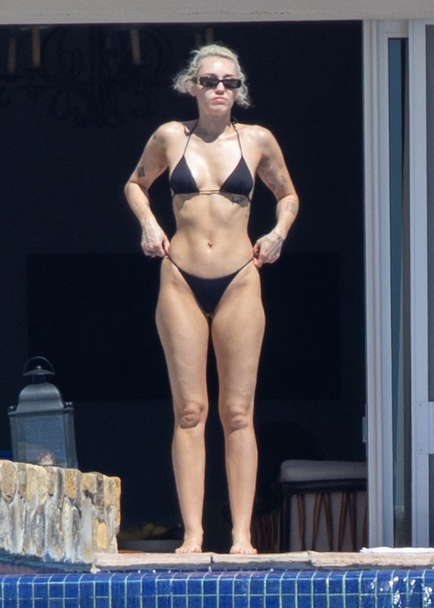 Miley Cyrus Bikini Ass